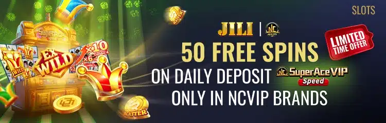 NCVIP Members - Exclusive FREE 50 SPINS