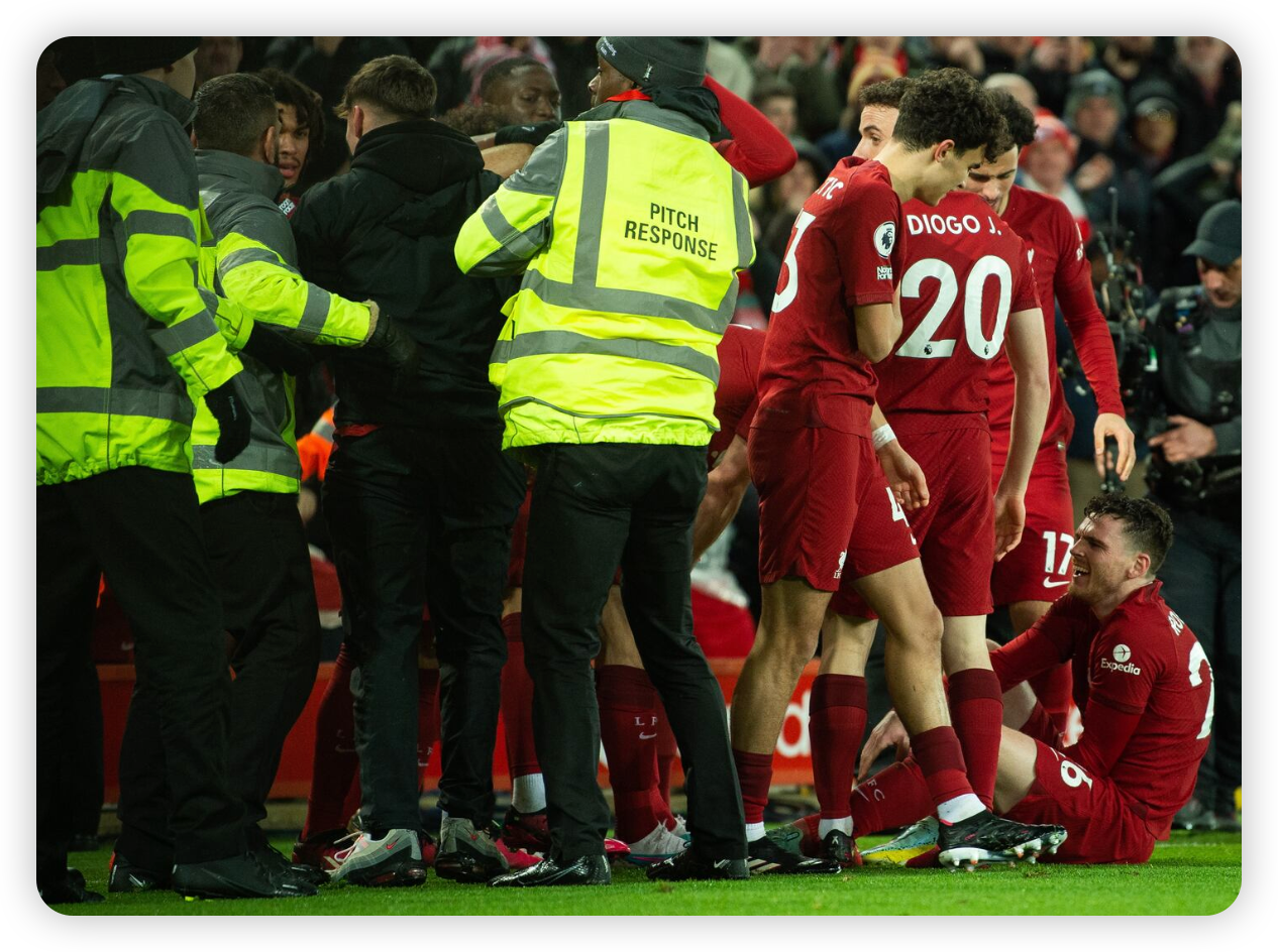 Anfield Chaos: Teenager Faces Lifetime Ban After Dangerous Pitch Invasion